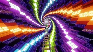 Minecraft: Longest Optical Illusion Roller Coaster!