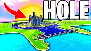 ULTIMATE HOLE CITY in CITIES SKYLINES 2 - Money Hole Challenge
