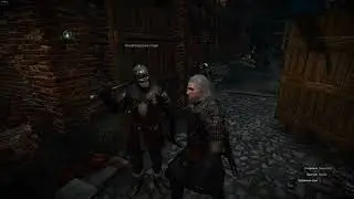 The Witcher 3 Беды с башкой НПС Тряска Двери