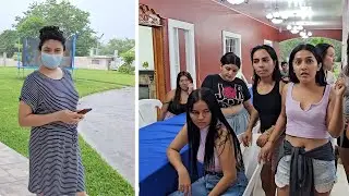 Elmer nos presenta su hermana menor🤩con mucha alegría sus padres lo visitan.