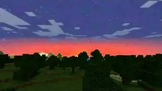 Minecraft... Sunset