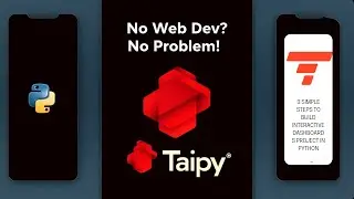 3 Simple Steps to Build Interactive Dashboards Project in Python Using Taipy!