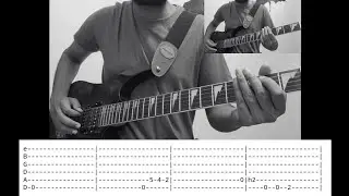 Doomed | Bring Me The Horizon | Guitar Cover |  Album Version | Onscreen Tabs | Guitar Lesson