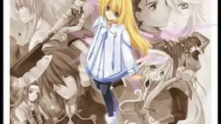 tales of symphonia - almateria (with lyrics)