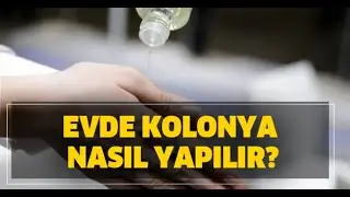 Evinizde Yapabileceğiniz Çok Basit Kolonya Tarifi