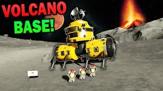 KSP2: Putting a Base inside an Ike Volcano!
