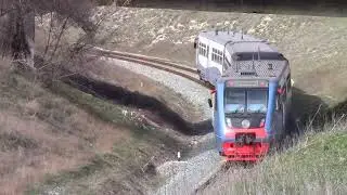 Рельсовый Автобус Анапа-Керчь.