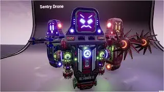 SciFi Sentry Drone (#UE4, #UE5)