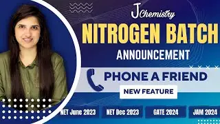 J Chemistry new batch | J Chemistry online courses | J Chemistry Nitrogen Batch Announcement