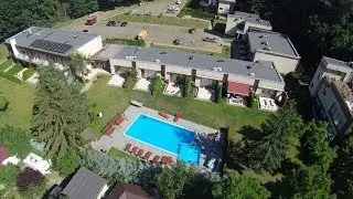 Wisełka z lotu ptaka - Apartamenty ul. Leśna 17