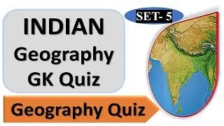 indian geography objective questions and answers | indian geography quiz & gk in english | set -5