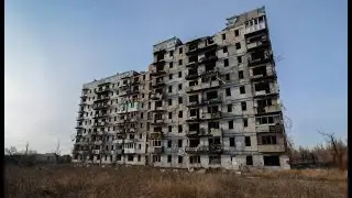 ДОНЕЦК.500 МЕТРОВ ДО АЭРОПОРТА.ДОРОГА СМЕРТИ.УЛИЦА ВЗЛЕТНАЯ.ПУТИЛОВСКИЙ МОСТ.СТРАТОНАВТОВ.