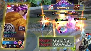 WTF SAVAGE?! | LING FASTHAND GAMEPLAY - Levimlbb