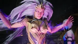 Mortal Kombat 1 - Sindel VS Smoke