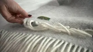 Herringbone Throw - Grey/Cream I Soak&Sleep