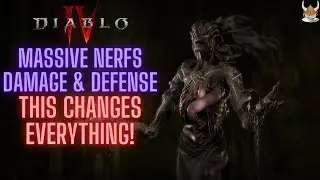 Diablo 4 Season 1 Patch Notes Summary ~MASSIVE NERFS TO DAMAGE REDUCTIONS AND EXPERIENCE!!~