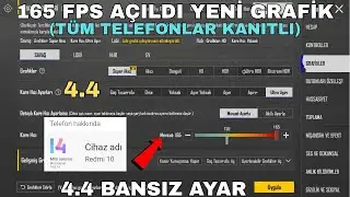 GET 165 FPS | 4.4 NO BAN PROVEN ALL DEVICES FPS BOOST SMOOTH - 120 fps config pubg mobile