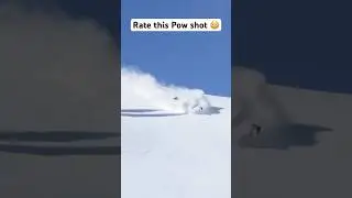 Insanely deep snow pow shot snowmobiling 😳  #insane #snowmobile #snow #shorts #cboystv #winter #fyp