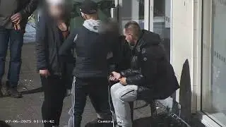 Drug dealer caught on camera