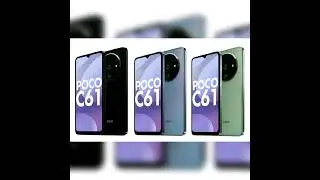POCO C61 || 😍🔥😍 || Specifications and images || launching soon #shorts