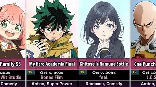 85 Upcoming Anime in Fall 2025 | October to December