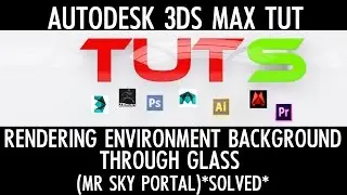 Rendering environment background through glass (mental ray sky portal issue solved)