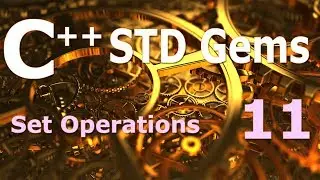C++ STD Gems [Set Operations]