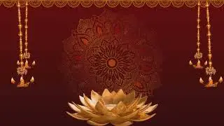 Hindu devotional Video Background  | Template Video Background 