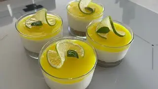 Mini cheesecake al limone 🍋 senza forno.