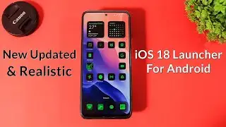 New Best Updated iOS 18 Launcher | Convert Android To iOS 18 | Complete Setup