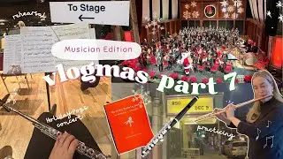 Holiday Pops Orchestra concert vlog 🎄 | flute player vlogmas 2023 part 7