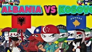 (NEW) Countries That LOVE / HATE Albania 🇦🇱 VS Kosovo 🇽🇰 