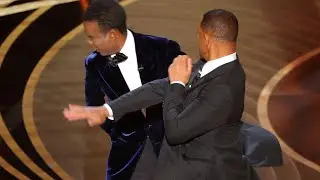 Will Smith Smacks Chris Rock on Oscar Academy Awards Live 2022