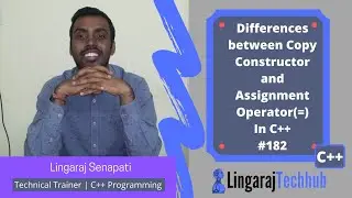 Difference Between Copy Constructor And Assignment Operator In C++ 