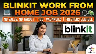 NO SALES ❌ NO TARGET | 🎯 100+ VACANCIES | FRESHERS ELIGIBLE | BLINKIT JOB VACANCY 2026 