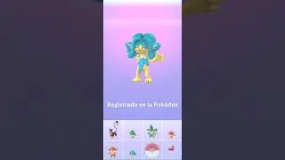 PANPOUR/SIMIPOUR 🌊 EVOLUCIÓN #pokemongo #shorts #halloween2021 #2021 #pokemon #evolution