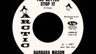 RARE SOUL 45 - Barbara Mason - You Better Stop It