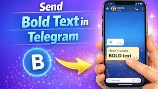 How to Send Bold Text in Telegram ✅