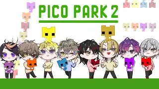 【PICO PARK 2】LUXIEM AND NOCTYX PICO PARK 2 COLLAB 【NIJISANJI EN | Luca Kaneshiro】