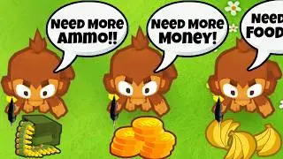 We Added HARDCORE Survival to BTD 6!