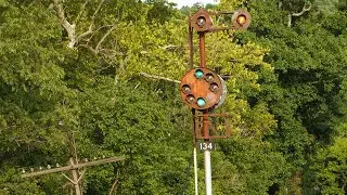 Vintage B&O Signal meets Appalachian and Ohio Coal Drag
