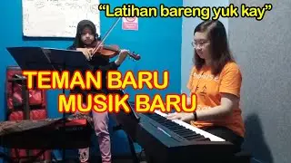 Latihan Bersama Pianist Cantik di Synonym Music Course Untuk Perform di Transmart Pekalongan