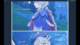 Qiqi is healer, but... Comic Dub