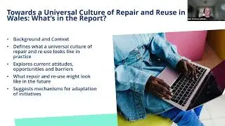 Towards a Universal Culture of Repair and Reuse in Wales