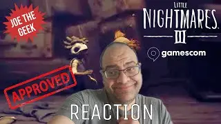 LITTLE NIGHTMARES III (2025) | OFFICIAL FRIENDSHIP TRAILER REACTION | GAMESCOM EXCLUSIVE