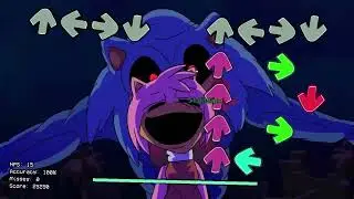 Sonic.EXE Kills Knuckles and Tails in Friday Night Funkin be like | FNF MEME