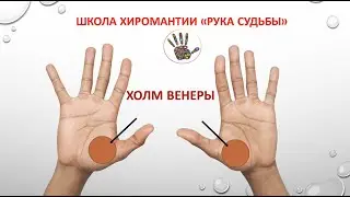 Хиромантия. Холм Венеры.