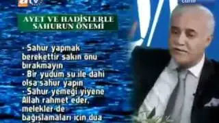 Nihat Hatipoglu  hoca efendi    01 08 2011 ramazan  sohbeti