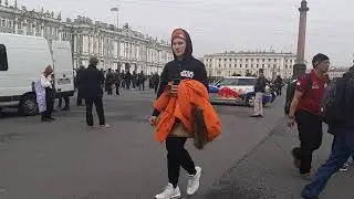 закрытие мотосезона Санкт-Петербург-2019. Поет Александр Устюгов и группа EKIBASTUZ.  Комментарий.