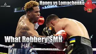 Devin Haney vs Vasiliy Loamachenko What Robbery? #boxing #boxingnews #amaraslogic